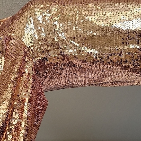 𝅺NASTY Gal Gold Dress - Picture 6 of 10